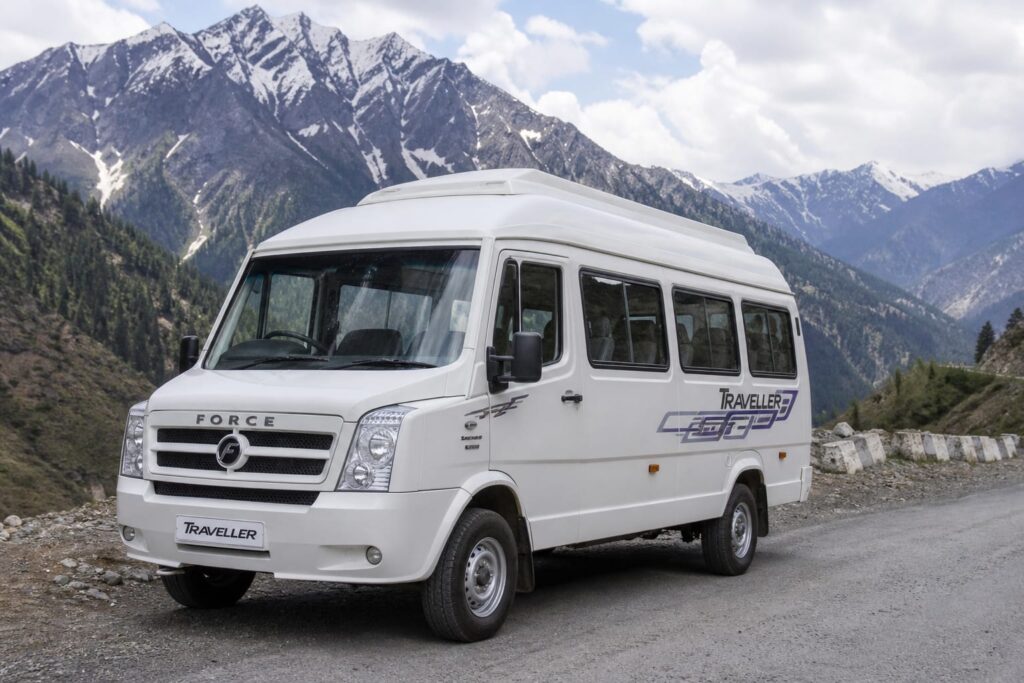 12 Seater Tempo Traveller Hire in Delhi